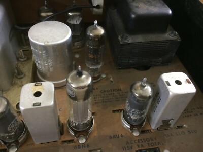 Radio Valvolare Scott Type 310 B Con Copertura In Vetro, Cambridge