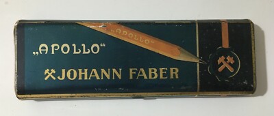 Astuccio Pubblicitario d'Epoca Johann Faber Apollo