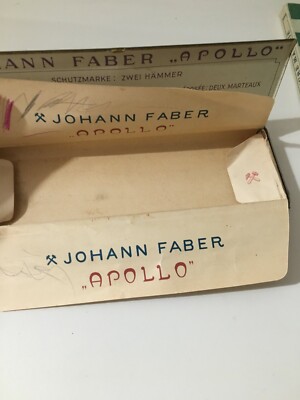 Astuccio Pubblicitario d'Epoca Johann Faber Apollo