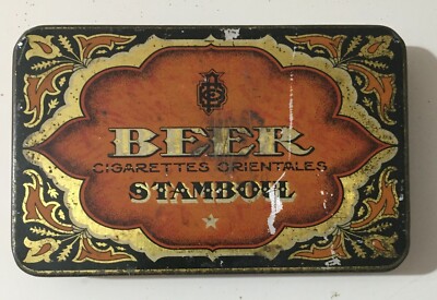 Tabacchi, Fumo, Sigarette: Astuccio Pubblicitario Beer, Istanbul, Turchia