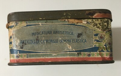 Medicina, Sanitaria, Garza Idrofila. Scatola Pubblicitaria Salvadori, Firenze