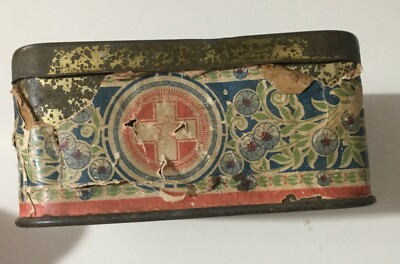 Medicina, Sanitaria, Garza Idrofila. Scatola Pubblicitaria Salvadori, Firenze