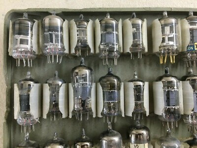 Elettrotecnica, Elettronica, Radiofonia: 53 Valvole Da Collezione Per Restauratori