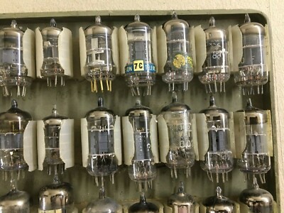 Elettrotecnica, Elettronica, Radiofonia: 53 Valvole Da Collezione Per Restauratori
