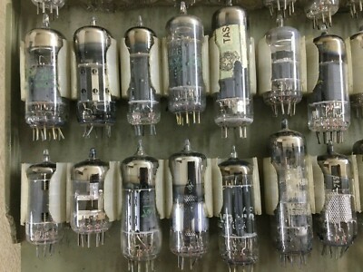 Elettrotecnica, Elettronica, Radiofonia: 53 Valvole Da Collezione Per Restauratori