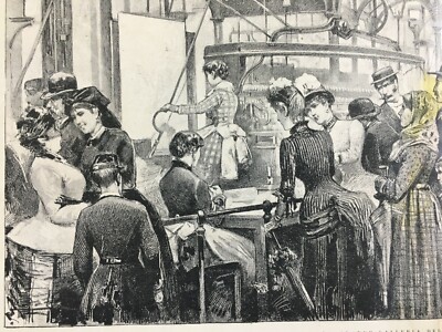 Filatura Cotone, Tessitura, Ombrelli, Tipografia, Fiori Artificiali, Cioccolato: Esposizione Di Torino 1884