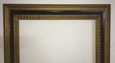 Cornice Antica In Legno, Artistica Lavorazione, Utile Per Specchiera O Opere d'Arte