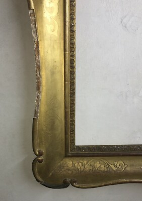 Grande Cornice Dorata Decorativa Per Dipinti E Specchiere