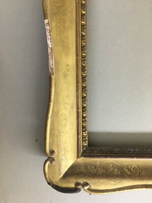 Grande Cornice Dorata Decorativa Per Dipinti E Specchiere