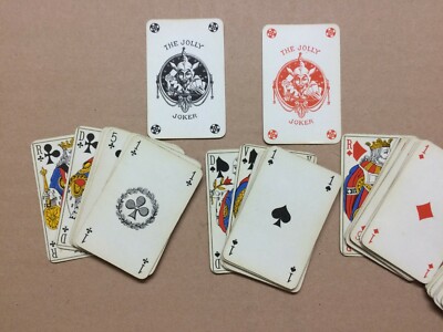Mazzi Di Carte Da Gioco Grimaud Paris Con Astuccio In Pelle