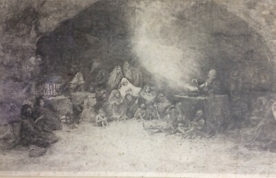 Arte, Magia, Folletti, Mostri, Inusuale Suggestiva Scena, Artisti Benlliure E Duranti