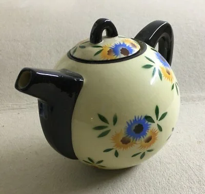 Soprammobile in Ceramica Sesto Fiorentino, la Colonnata, Decoro Floreale