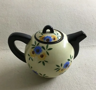 Soprammobile in Ceramica Sesto Fiorentino, la Colonnata, Decoro Floreale