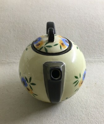 Soprammobile In Ceramica Sesto Fiorentino, La Colonnata, Decoro Floreale