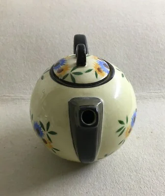Soprammobile in Ceramica Sesto Fiorentino, la Colonnata, Decoro Floreale