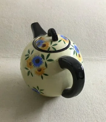 Soprammobile in Ceramica Sesto Fiorentino, la Colonnata, Decoro Floreale