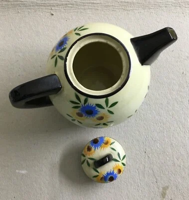 Soprammobile in Ceramica Sesto Fiorentino, la Colonnata, Decoro Floreale