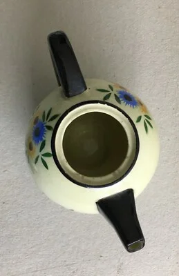 Soprammobile in Ceramica Sesto Fiorentino, la Colonnata, Decoro Floreale