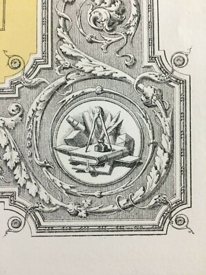 Abruzzo, Sulmona. Grande Diploma Decorativo Della Scuola Tecnica. Lito Salomone, Roma, 1909