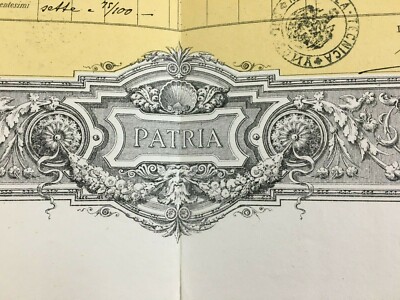 Abruzzo, Sulmona. Grande Diploma Decorativo Della Scuola Tecnica. Lito Salomone, Roma, 1909