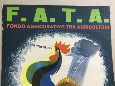 F.A.T.A. Fondo Assicurativo Tra Agricoltori. Stampa Pubblicitaria Agricola