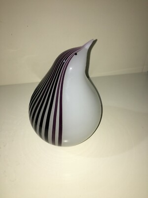 Vetri Da Collezione Murano Formia: Soprammobile Scultura Pinguino