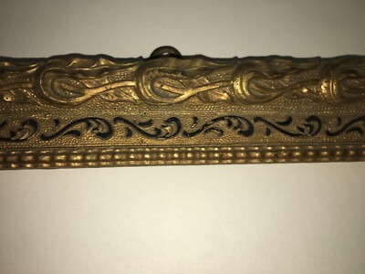 Cornice Antica In Legno Dorato Stile Liberty