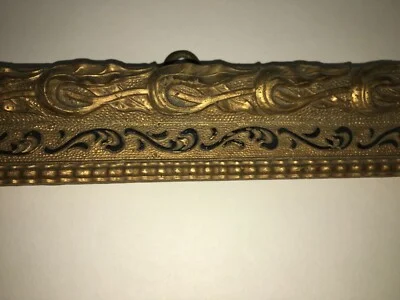 Cornice Antica in Legno Dorato Stile Liberty
