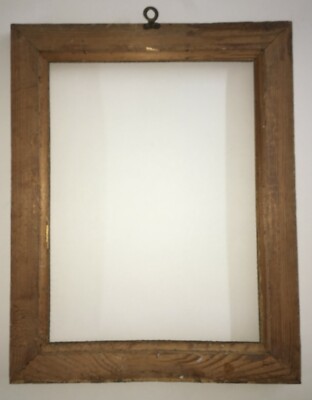 Cornice Antica In Legno Dorato Stile Liberty