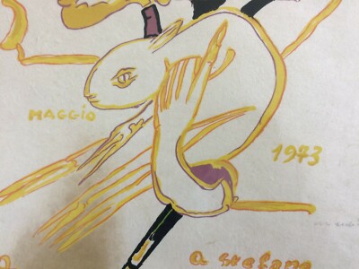 Abruzzo, Arte E Folklore: Remo Brindisi, Grafica d'Epoca, 1973