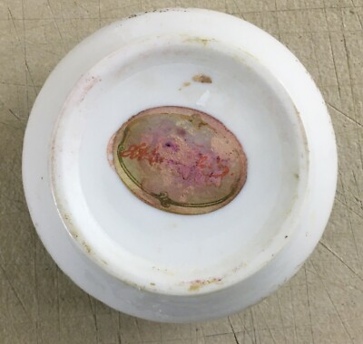 Profumeria Venus Veloutine Bertelli Milano   Pubblicitaria Antica   Porcellana Rara