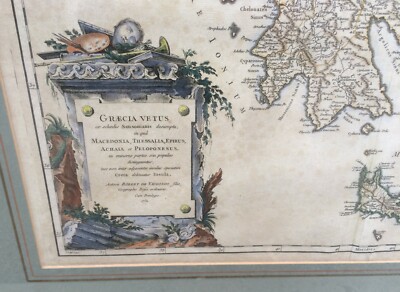 Grecia, Creta, Egeo, Lesbo, Cefalonia, Cicladi, Otranto: Antica Grande Cartografia, 1752