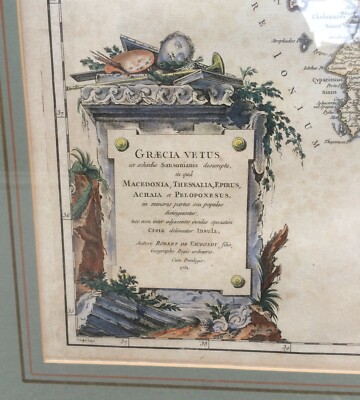 Grecia, Creta, Egeo, Lesbo, Cefalonia, Cicladi, Otranto: Antica Grande Cartografia, 1752