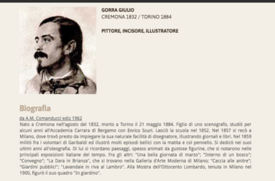 Lombardia, Animata Scenografia Con Processione E Tumulti Popolari, Opera Di Giulio Gorra, Borzino