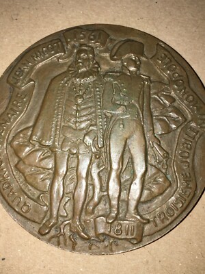Medaglia Commemorativa Jean Nicot E Napoleone Storia Del Tabacco 1561 1961