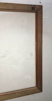 Cornice d'Epoca In Legno Dorato Con Decorazioni In Rilievo