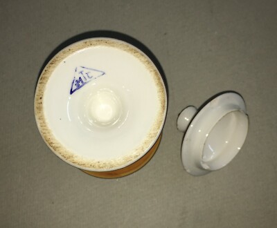 Artistico Vaso Con Decoro Policromo Floreale MTC