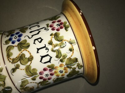Vaso Per Zucchero In Ceramica Policroma MTC