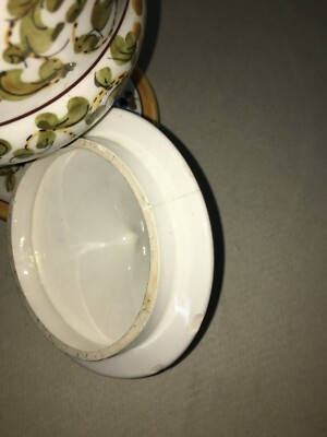 Vaso Per Zucchero In Ceramica Policroma MTC