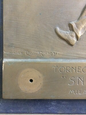 Sport   Tennis   Torneo Aziendale   Scultura Artistica   Nando Conti   Snia Viscosa   Pubblicità