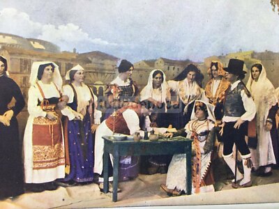 Marche: Costumi Popolari, Folklore, Antropologia. Loreto, Scena Di Tatuaggio
