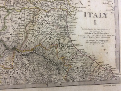 Antica Cartografia Dell'Italia Centro Settentrionale (Piemonte, Lombardia, Liguria, Veneto, Marche)