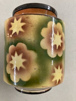 Vaso Aerografato Di Gusto Futurista   Primo '900