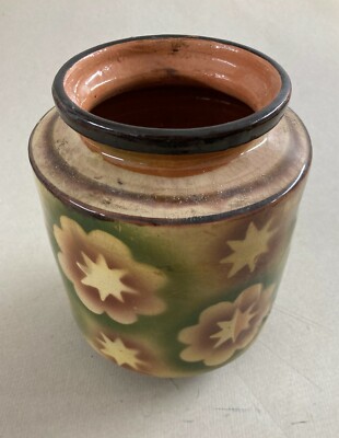 Vaso Aerografato Di Gusto Futurista   Primo '900