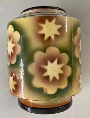 Vaso Aerografato Di Gusto Futurista   Primo '900