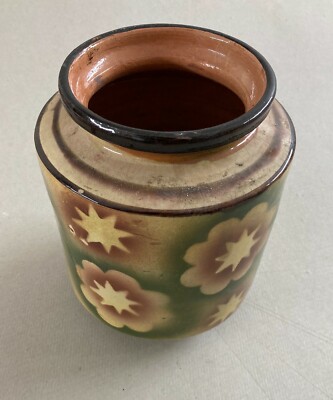Vaso Aerografato Di Gusto Futurista   Primo '900