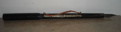 Insegna Pubblicitaria Gigante Waterman'S Ideal: Penna Stilografica In Facsimile Da Un Metro