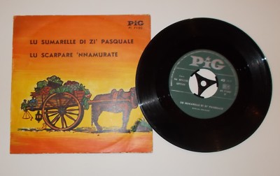 Musica, Folklore, Abruzzo: Calzolaio Innamorato E Carretto Ambulante. Disco In Vinile