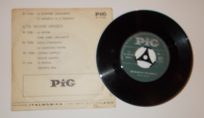 Musica, Folklore, Abruzzo: Calzolaio Innamorato E Carretto Ambulante. Disco In Vinile