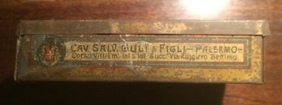 Scatola Pubblicitaria Cav. Salv. Guli & Figli, Palermo